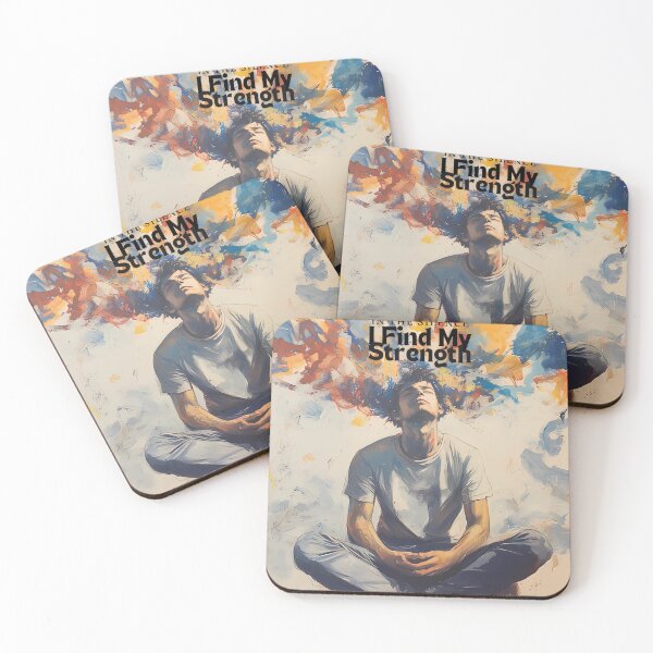 Item preview, In the Silence, I Find My Strength designed and sold by Shuga-Design.