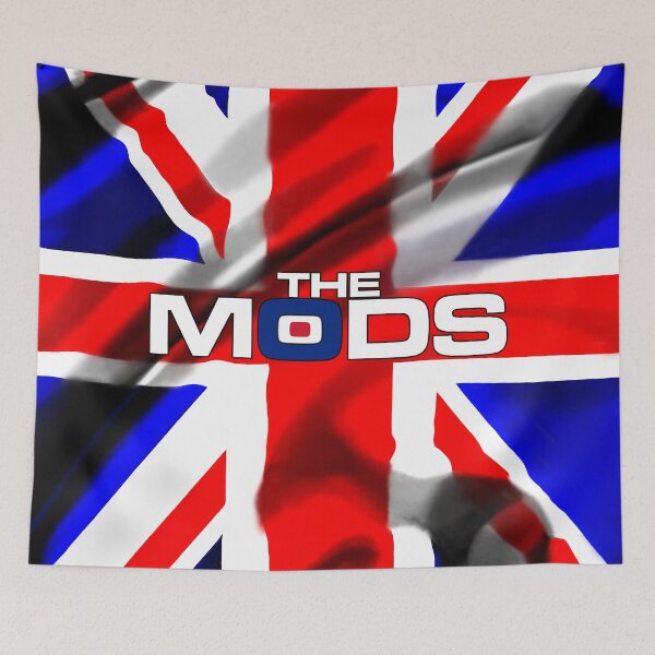 Artikelvorschau, Britischer Union Jack Die Mods Retro Classic V1d entworfen und verkauft von RetrospectUK.