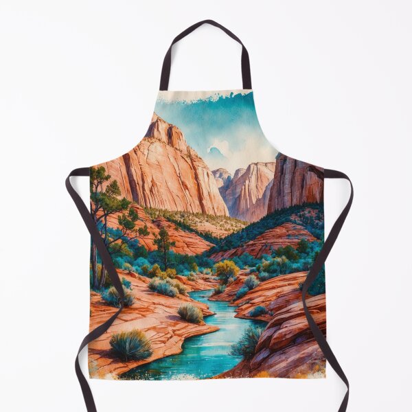 Item preview, Zion National Park Postcard Vintage Retro Travel designed and sold by TravelPostcardGems.