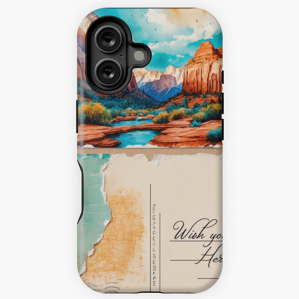 Vista previa del artículo con la obra «Funda resistente MagSafe para iPhone», diseñado y vendido por MangaWorld4All.