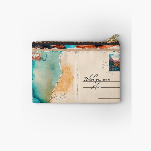 Item preview, Zion National Park Postcard Vintage Retro Travel designed and sold by TravelPostcardGems.
