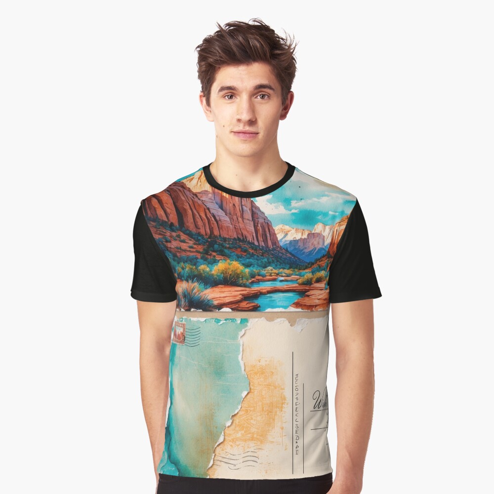 Vista previa del artículo con la obra «Camiseta gráfica», diseñado y vendido por MangaWorld4All.