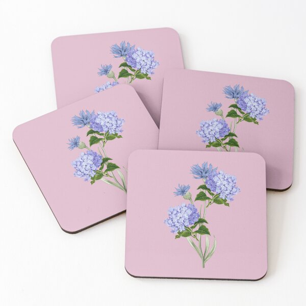 Item preview, purple flowers designed and sold by Ghada Nasif.