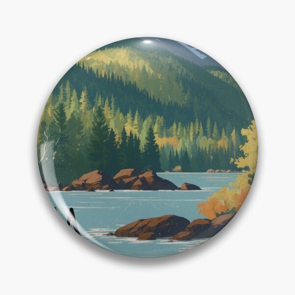 Item preview, Acadia National Park Postcard Vintage Retro Travel designed and sold by TravelPostcardGems.