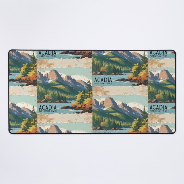 Item preview, Acadia National Park Postcard Vintage Retro Travel designed and sold by TravelPostcardGems.