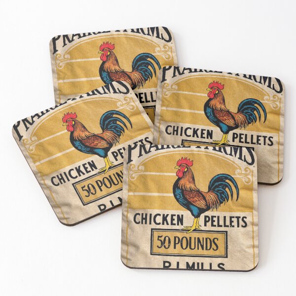Item preview, Prairie Farms Rooster Grain Sack designed and sold by Marcee Duggar.