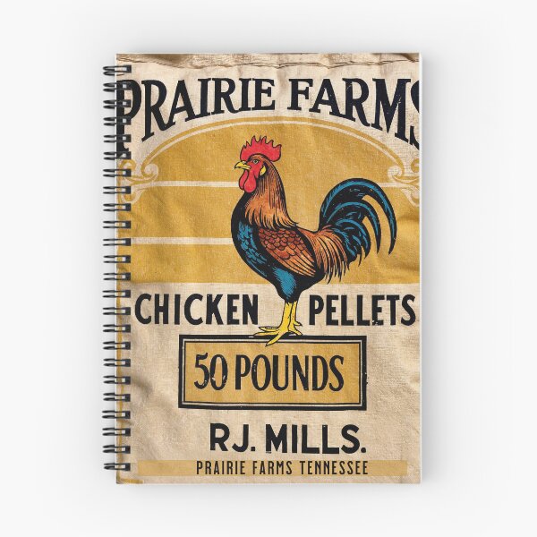 Item preview, Prairie Farms Rooster Grain Sack designed and sold by Marcee Duggar.