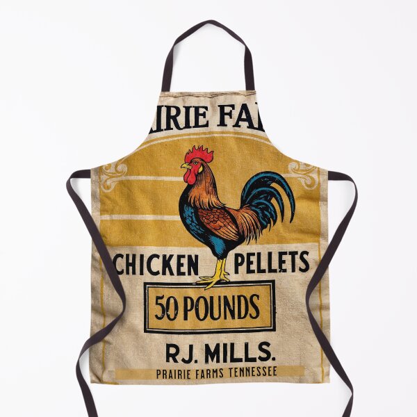 Item preview, Prairie Farms Rooster Grain Sack designed and sold by Marcee Duggar.