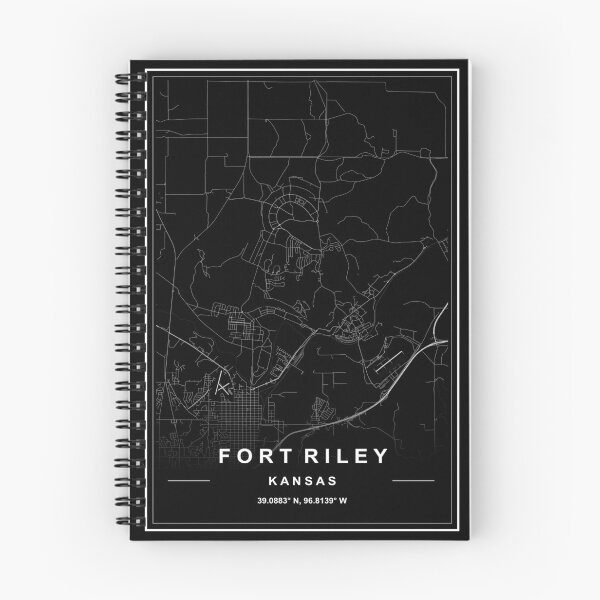 Item preview, Fort Riley City Map designed and sold by SHAMPAIN-ART-CO.