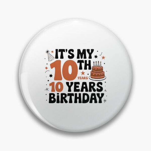 Item preview, 10th Birthday designed and sold by Worldofgifts.