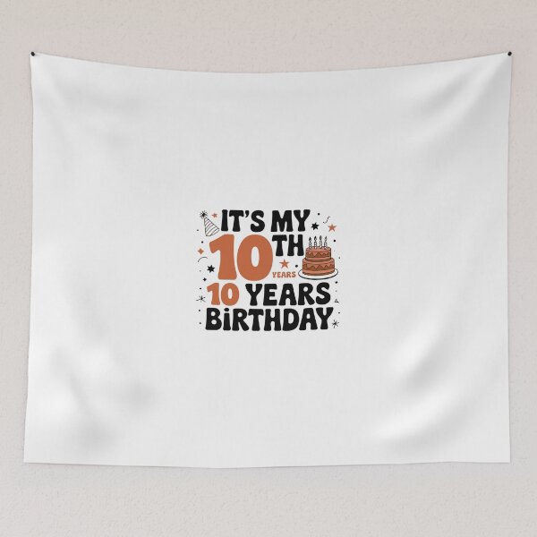 Item preview, 10th Birthday designed and sold by Worldofgifts.
