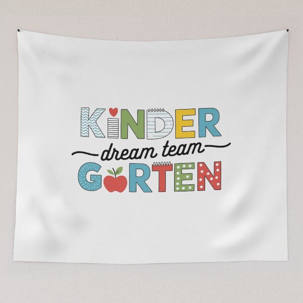 Item preview, Kindergarten Dream Team | Cute and Colorful Design for Kids and Teachers designed and sold by Shopmed01.