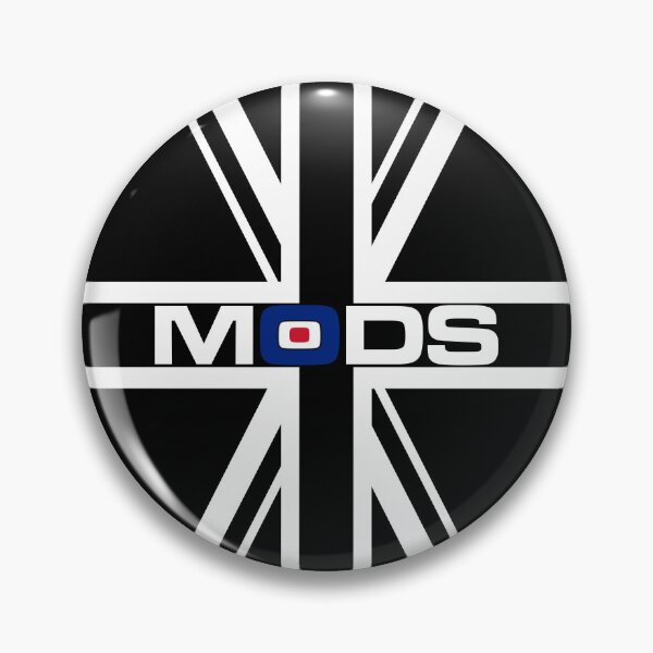 Artikelvorschau, Britischer Union Jack The Mods Retro Classic V1b entworfen und verkauft von RetrospectUK.