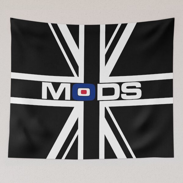 Item preview, British Union Jack The Mods Retro Classic V1b designed and sold by RetrospectUK.
