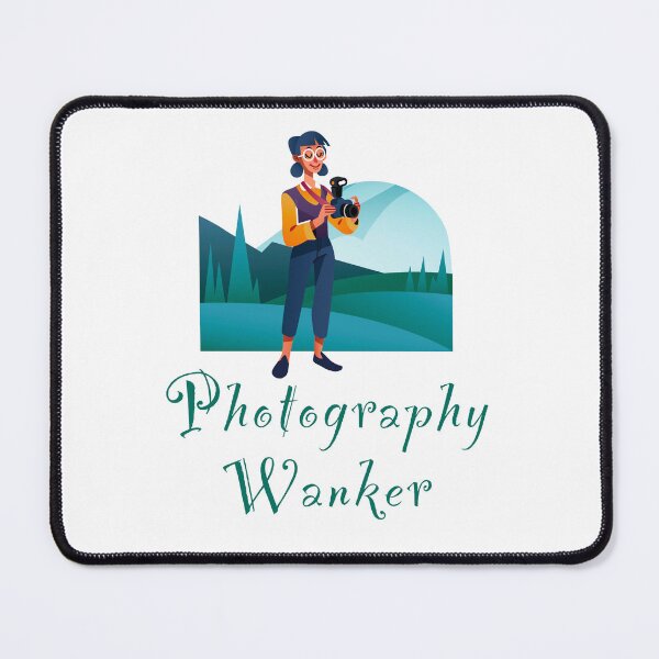 Item preview, Photography wanker - funny, humour, joke - female photographer  designed and sold by UKVanlife.