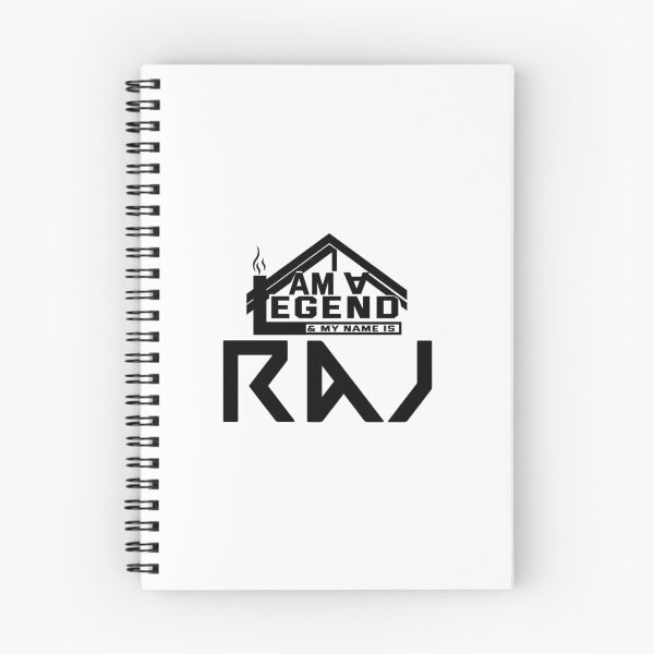 Item preview, I am a Legend & My Name Is Raj ( I am Legendary ) designed and sold by koreatvtea.