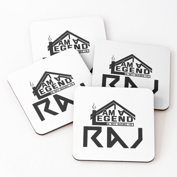 Item preview, I am a Legend & My Name Is Raj ( I am Legendary ) designed and sold by koreatvtea.