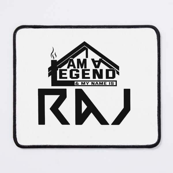 Item preview, I am a Legend & My Name Is Raj ( I am Legendary ) designed and sold by koreatvtea.