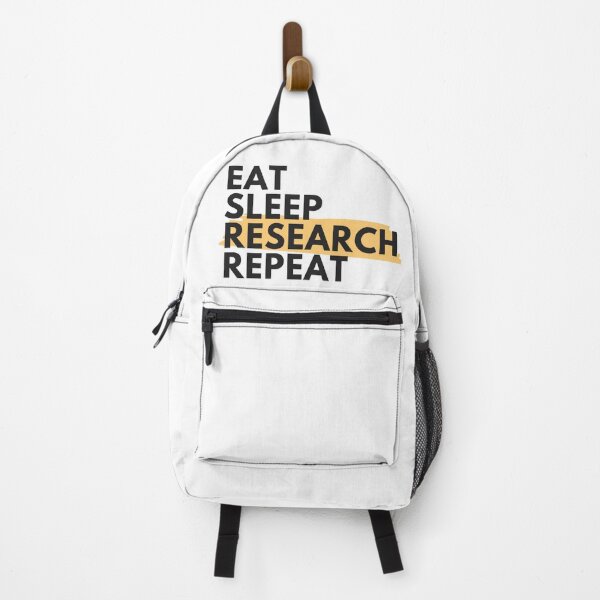 Item preview, Eat sleep research repeat - Eat sleep repeat research designs for researchers, and scientists designed and sold by ScientistArtist.