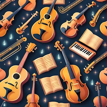 Artwork thumbnail, Magical Instruments by MySignatureItems