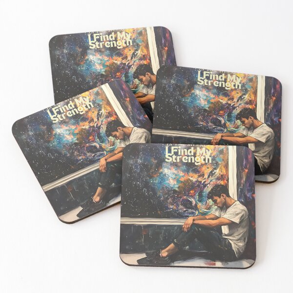 Item preview, In the Silence, I Find My Strength designed and sold by Shuga-Design.