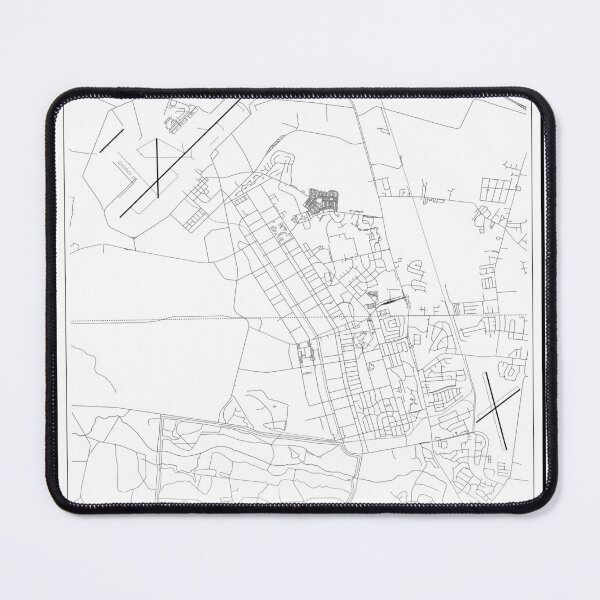 Item preview, Fort Campbell City Map designed and sold by SHAMPAIN-ART-CO.