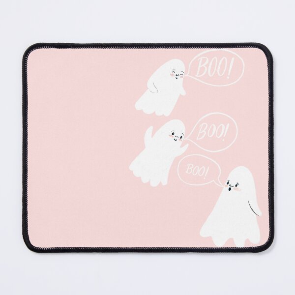 Item preview, The Spook and Cute Tiny Halloween Club: Victorian Ghost Trio Saying Boo!by Jemma Jamie Skidmore | Whimsical Carnival Art designed and sold by Jemma Jamie Skidmore.