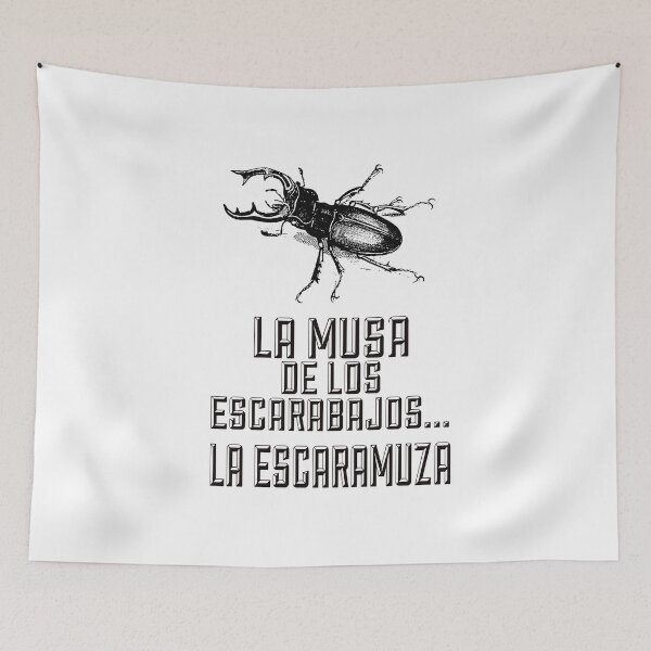 Item preview, La musa de los escarabajos... la escaramuza designed and sold by remerasnerdas.
