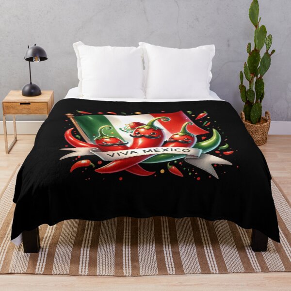 Item preview, Fiesta Spirit – Viva México with Smiling Chiles designed and sold by artedigital99.