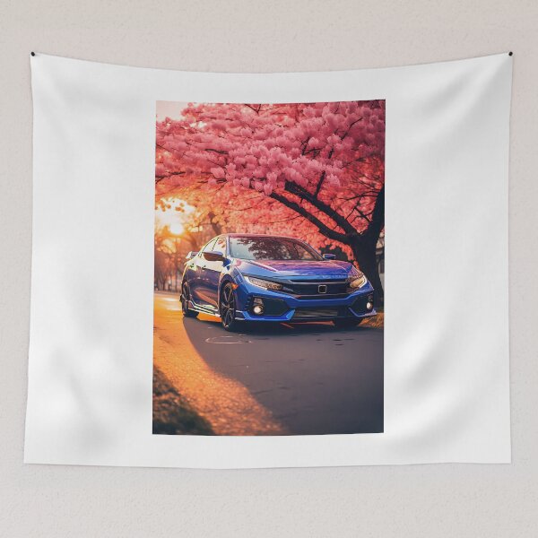 Item preview, Japanese Hot Hatch Under Cherry Blossoms designed and sold by RevUpDesign.