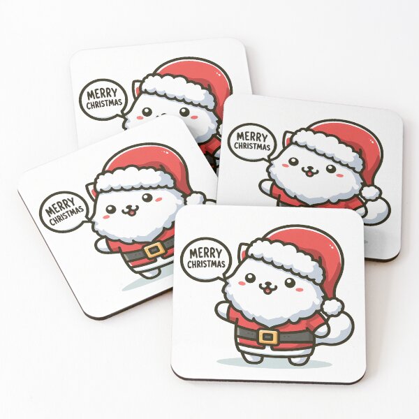 Item preview, Santa Cat designed and sold by ghastlygraphix.
