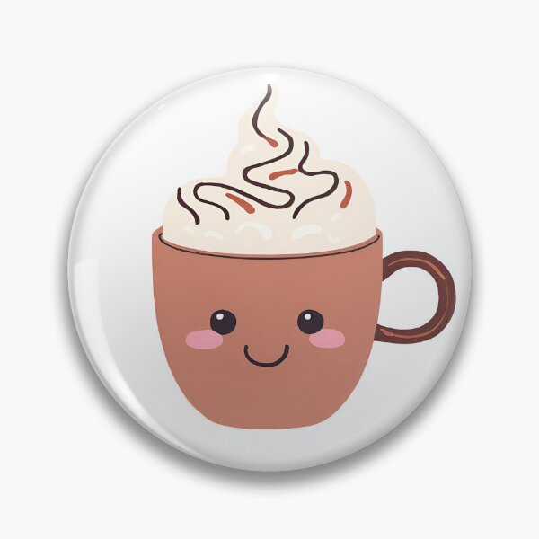 Item preview, A cute cup of hot chocolate  designed and sold by Babeababoo.