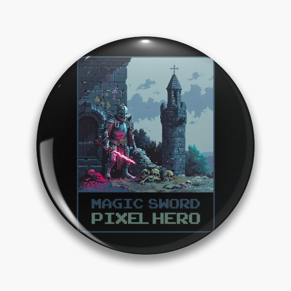 Item preview, Magic Sword, Pixel Hero designed and sold by MagicAxe.