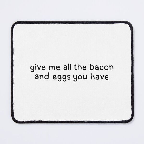 Item preview, Ron Swanson. Bacon and Eggs. designed and sold by dontqu0teme.