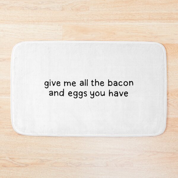 Item preview, Ron Swanson. Bacon and Eggs.  designed and sold by dontqu0teme.