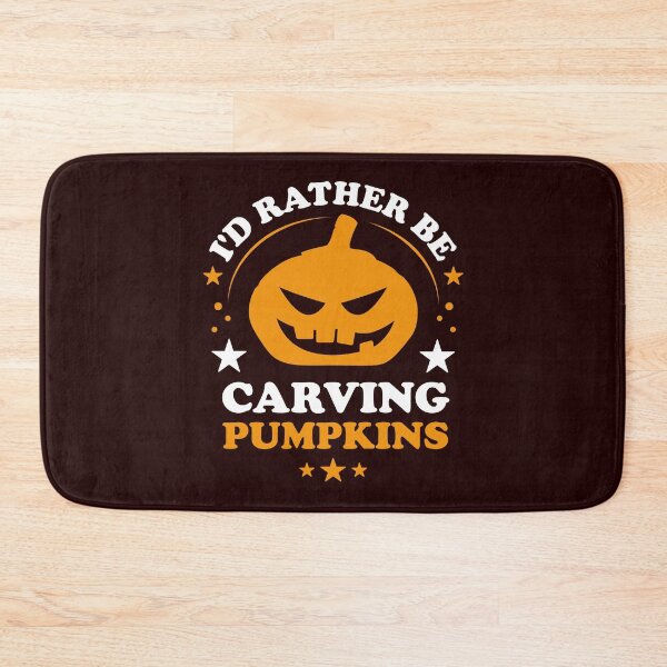 Item preview, I'd Rather Be Carving Pumpkins - Funny Haloween designed and sold by Athlara.