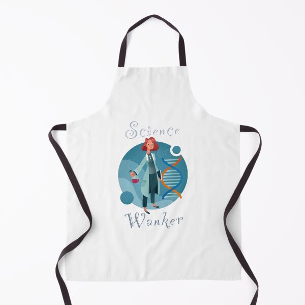 Item preview, Science wanker - funny, humour, joke - female scientist / science teacher designed and sold by UKVanlife.
