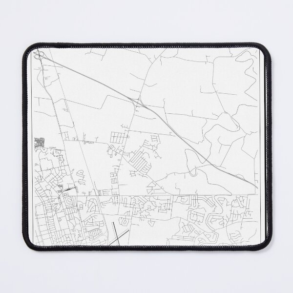 Item preview, Oak Grove City Map designed and sold by SHAMPAIN-ART-CO.