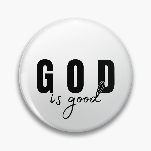 Item preview, God is Good Catholic Quotes for Christian Women and Men designed and sold by Angie-Atelier.