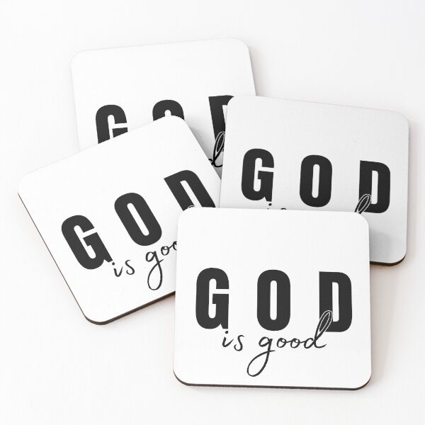 Item preview, God is Good Catholic Quotes for Christian Women and Men designed and sold by Angie-Atelier.