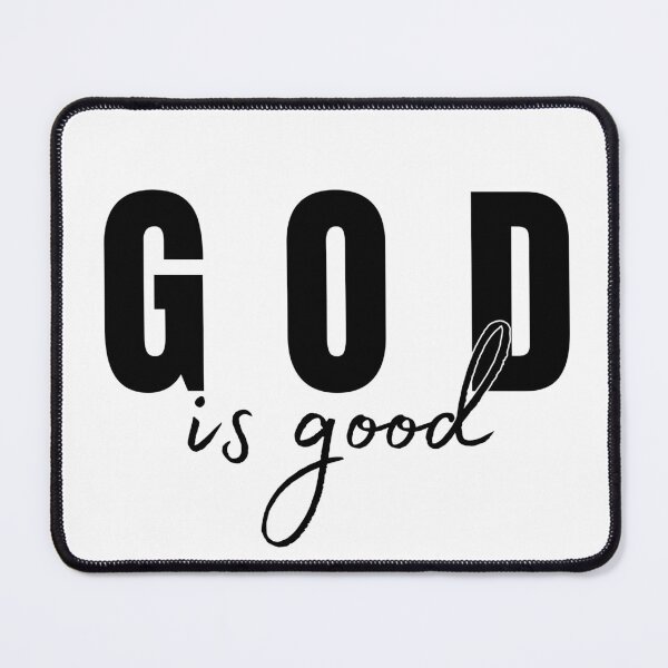 Item preview, God is Good Catholic Quotes for Christian Women and Men designed and sold by Angie-Atelier.