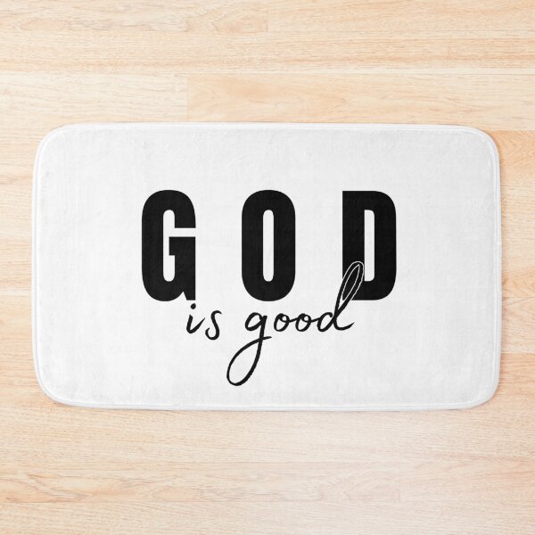Item preview, God is Good Catholic Quotes for Christian Women and Men designed and sold by Angie-Atelier.