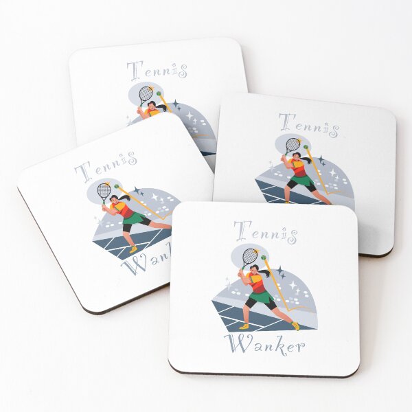 Item preview, Tennis wanker - funny, humour, joke - female tennis player designed and sold by UKVanlife.