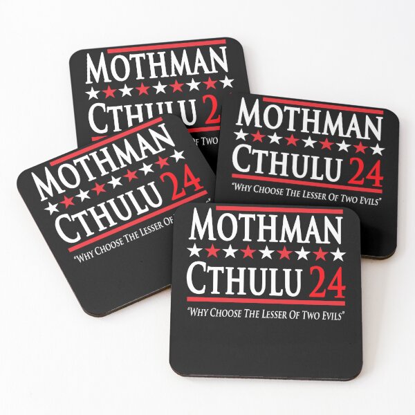 Item preview, Vote Mothman Cthulhu 2024 - Funny Politics GOP Election designed and sold by Shirt-Face.