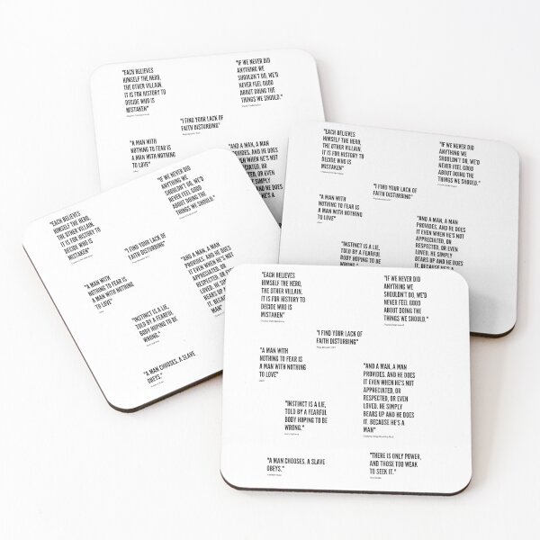 Item preview, Collection of Dark Triad Villain Quotes from Movies designed and sold by RareLoot19.
