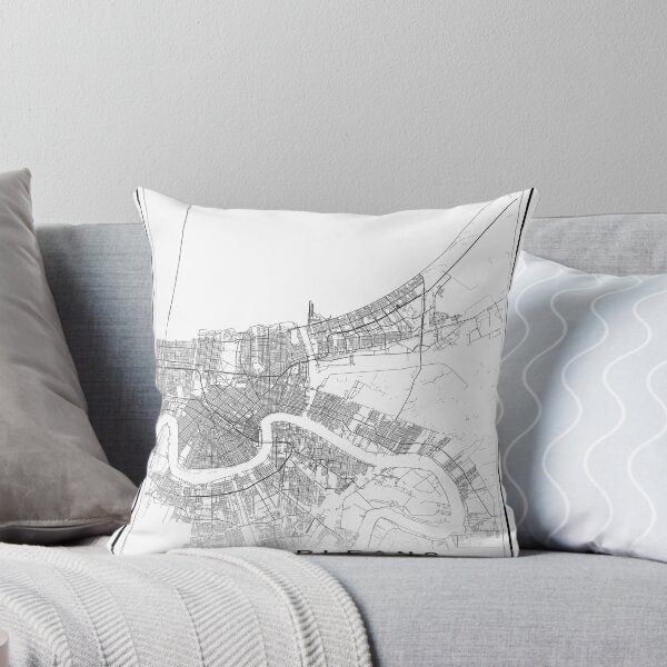 Item preview, New Orleans City Map designed and sold by SHAMPAIN-ART-CO.