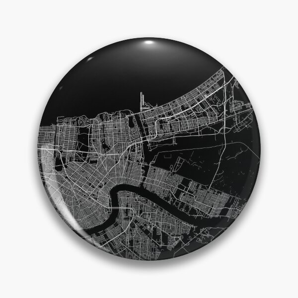 Item preview, New Orleans City Map designed and sold by SHAMPAIN-ART-CO.