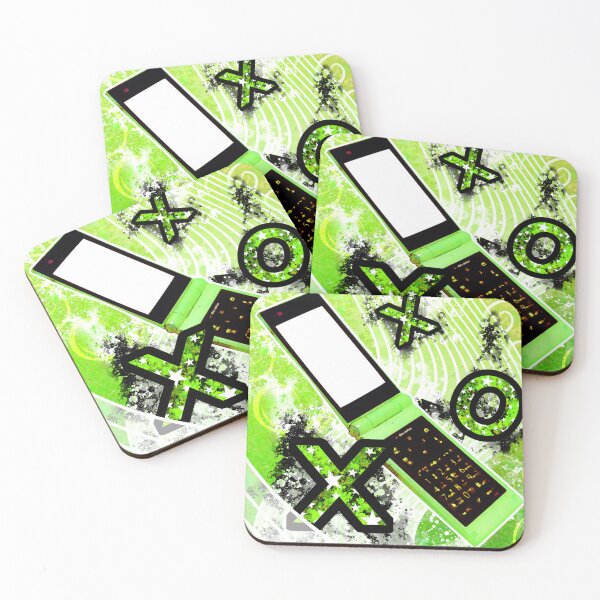Item preview, Green flip-phone designed and sold by despairfamily.