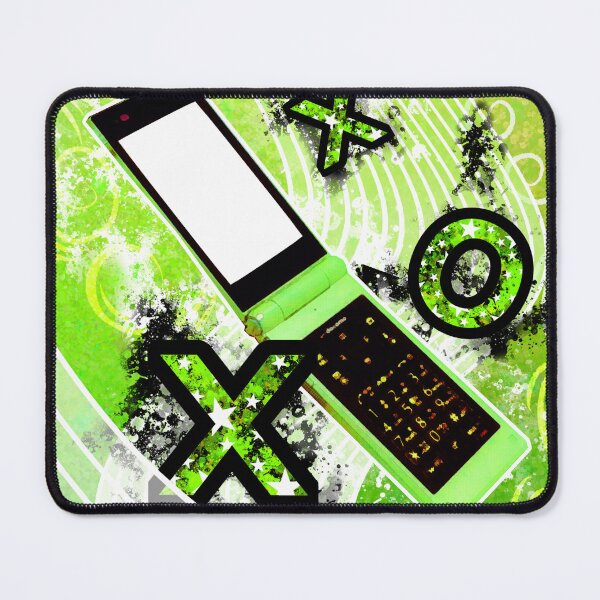 Item preview, Green flip-phone designed and sold by despairfamily.