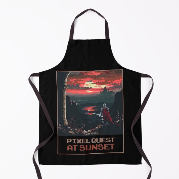 Item preview, Pixel Quest At Sunset designed and sold by MagicAxe.
